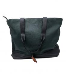 COACH（コーチ）の古着「ハミルトン」｜グリーン×ネイビー