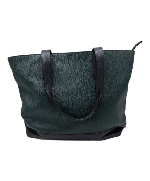 COACH（コーチ）COACH (コーチ) ハミルトン グリーン×ネイビーの古着・服飾アイテム