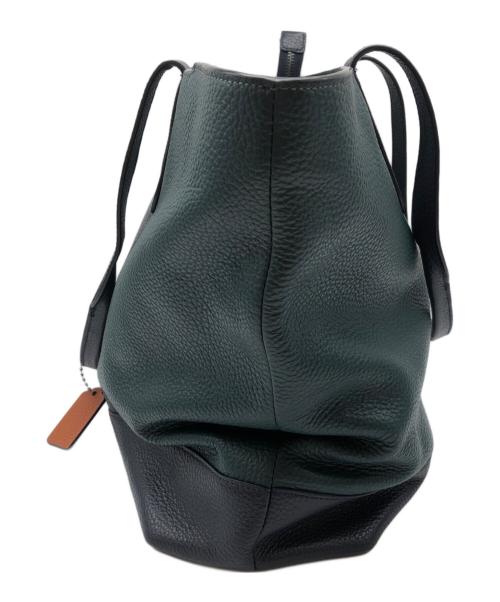 COACH（コーチ）COACH (コーチ) ハミルトン グリーン×ネイビーの古着・服飾アイテム