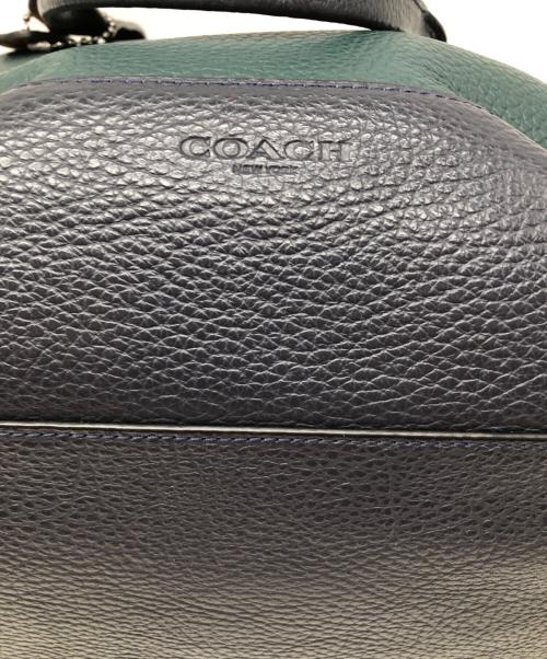 COACH（コーチ）COACH (コーチ) ハミルトン グリーン×ネイビーの古着・服飾アイテム