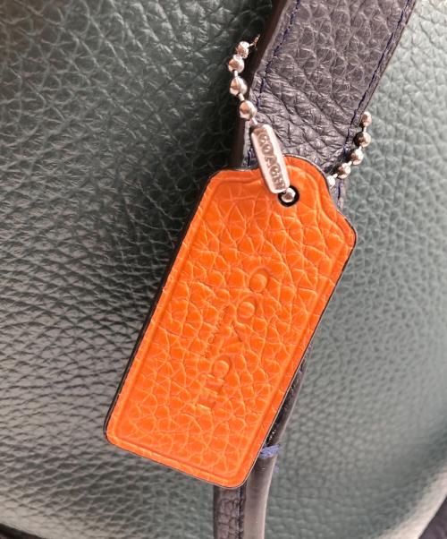 COACH（コーチ）COACH (コーチ) ハミルトン グリーン×ネイビーの古着・服飾アイテム