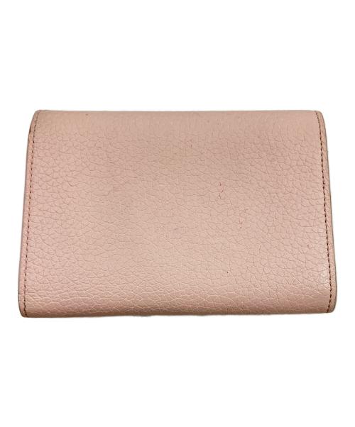 LOUIS VUITTON（ルイ ヴィトン）LOUIS VUITTON (ルイ ヴィトン) 財布/2つ折り財布/ポリフォイユカプシーヌコンパクト ピンクの古着・服飾アイテム