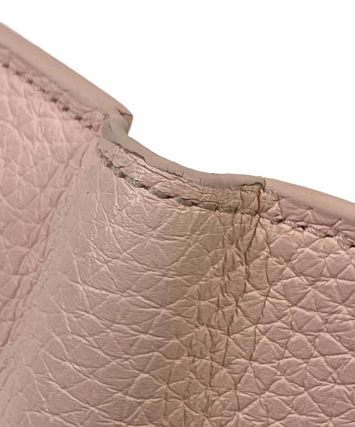 LOUIS VUITTON（ルイ ヴィトン）LOUIS VUITTON (ルイ ヴィトン) 財布/2つ折り財布/ポリフォイユカプシーヌコンパクト ピンクの古着・服飾アイテム