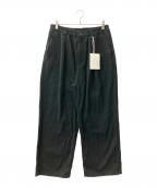 ANCELLMアンセルム）の古着「ワイドパンツ」｜ブラック