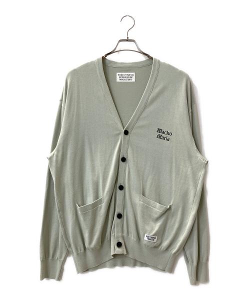 WACKO MARIA（ワコマリア）WACKO MARIA (ワコマリア) 薄手カーディガン グリーン サイズ:Lの古着・服飾アイテム