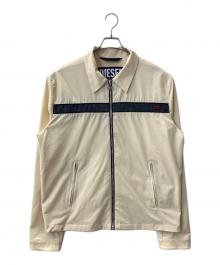 DIESEL（ディーゼル）の古着「ジップアップジャケット」｜ベージュ