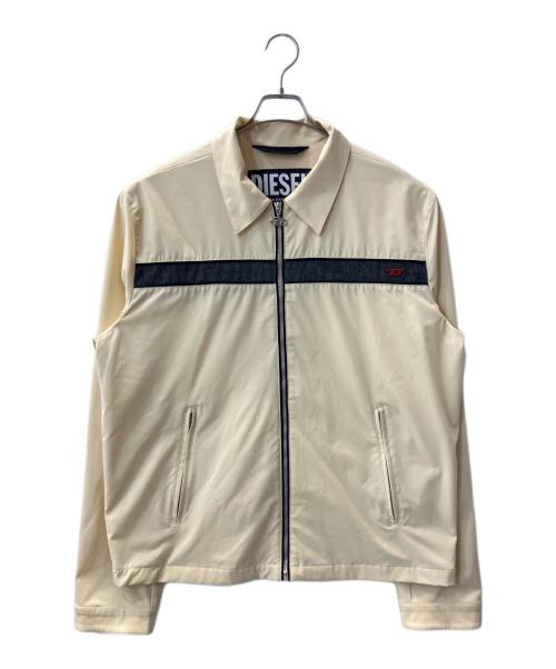 DIESEL（ディーゼル）DIESEL (ディーゼル) ジップアップジャケット ベージュ サイズ:XLの古着・服飾アイテム
