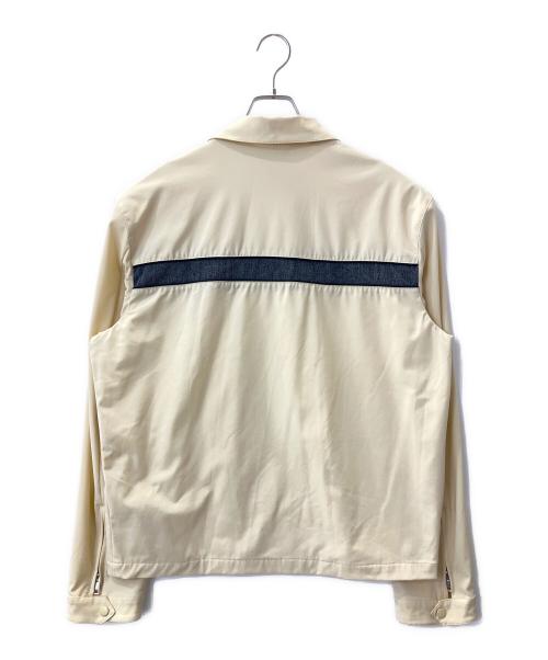 DIESEL（ディーゼル）DIESEL (ディーゼル) ジップアップジャケット ベージュ サイズ:XLの古着・服飾アイテム