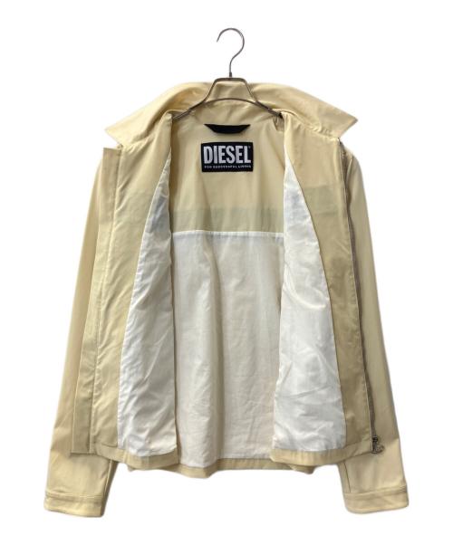 DIESEL（ディーゼル）DIESEL (ディーゼル) ジップアップジャケット ベージュ サイズ:XLの古着・服飾アイテム