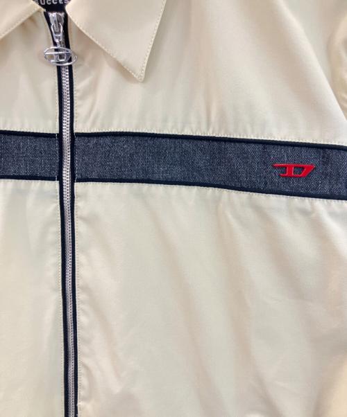 DIESEL（ディーゼル）DIESEL (ディーゼル) ジップアップジャケット ベージュ サイズ:XLの古着・服飾アイテム