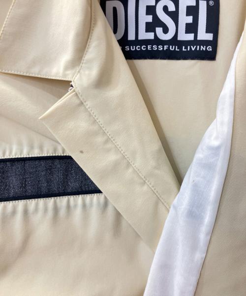 DIESEL（ディーゼル）DIESEL (ディーゼル) ジップアップジャケット ベージュ サイズ:XLの古着・服飾アイテム