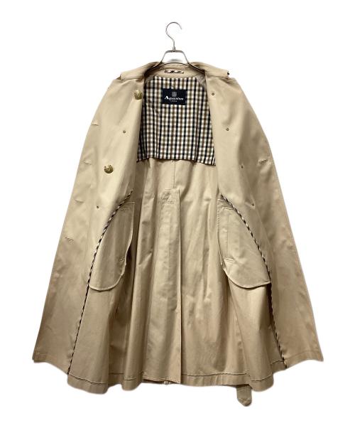 Aquascutum（アクアスキュータム）Aquascutum (アクアスキュータム) アクアスキュータム　トレンチコート ベージュ サイズ:11の古着・服飾アイテム