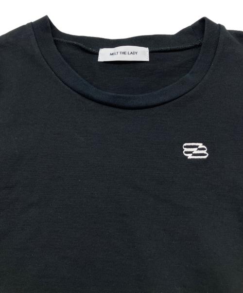 melt the lady（メルトザレディ）melt the lady (メルトザレディ) 半袖Tシャツ ブラック サイズ:Fの古着・服飾アイテム