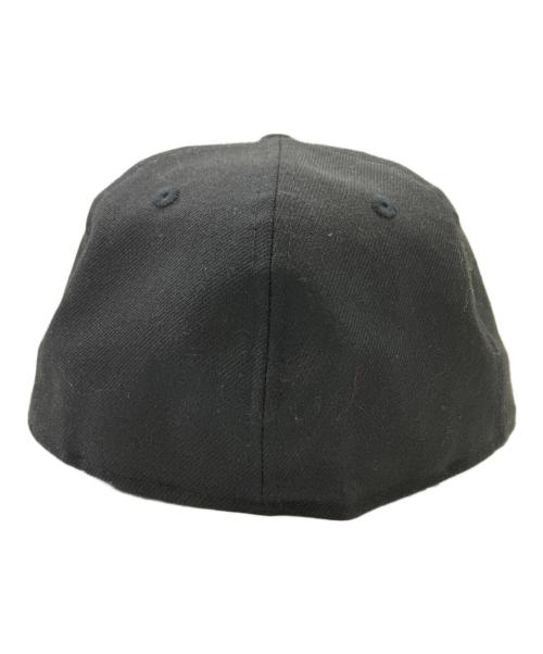 YOHJI YAMAMOTO（ヨウジヤマモト）YOHJI YAMAMOTO (ヨウジヤマモト) New Era (ニューエラ) キャップ ブラック サイズ:7 1/4　57.7cmの古着・服飾アイテム