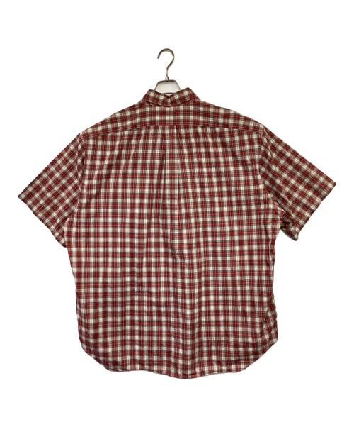 RALPH LAUREN（ラルフローレン）RALPH LAUREN (ラルフローレン) BLAKE BD半袖シャツ レッド サイズ:XXLの古着・服飾アイテム