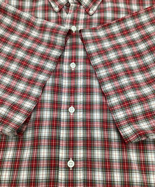 RALPH LAUREN（ラルフローレン）RALPH LAUREN (ラルフローレン) BLAKE BD半袖シャツ レッド サイズ:XXLの古着・服飾アイテム