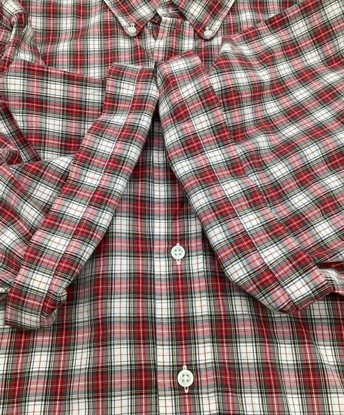 RALPH LAUREN（ラルフローレン）RALPH LAUREN (ラルフローレン) BLAKE BD半袖シャツ レッド サイズ:XXLの古着・服飾アイテム