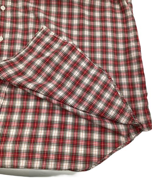 RALPH LAUREN（ラルフローレン）RALPH LAUREN (ラルフローレン) BLAKE BD半袖シャツ レッド サイズ:XXLの古着・服飾アイテム