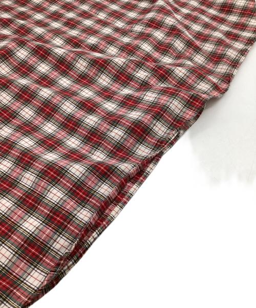 RALPH LAUREN（ラルフローレン）RALPH LAUREN (ラルフローレン) BLAKE BD半袖シャツ レッド サイズ:XXLの古着・服飾アイテム