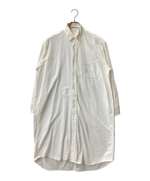 45R（フォーティファイブ・アール）45R (フォーティファイブ・アール) 長袖ワンピース ホワイト サイズ:表記なし(実寸サイズをご参考下さい)の古着・服飾アイテム