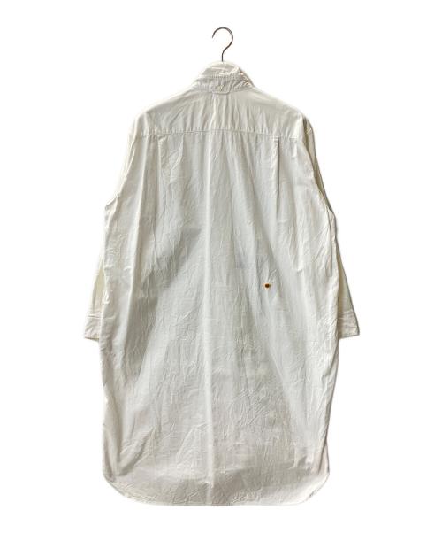 45R（フォーティファイブ・アール）45R (フォーティファイブ・アール) 長袖ワンピース ホワイト サイズ:表記なし(実寸サイズをご参考下さい)の古着・服飾アイテム