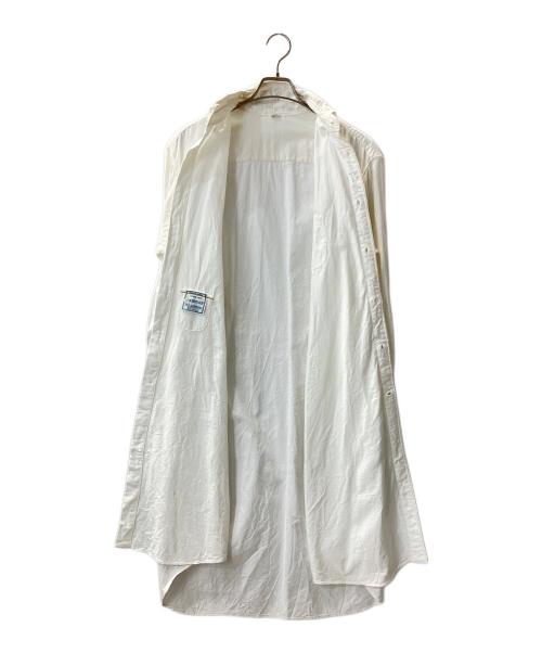 45R（フォーティファイブ・アール）45R (フォーティファイブ・アール) 長袖ワンピース ホワイト サイズ:表記なし(実寸サイズをご参考下さい)の古着・服飾アイテム