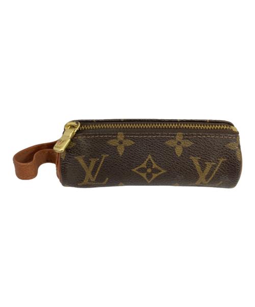 LOUIS VUITTON（ルイ ヴィトン）LOUIS VUITTON (ルイ ヴィトン) ゴルフボールケース/エテュイトロワボールドゥゴルフ ブラウンの古着・服飾アイテム