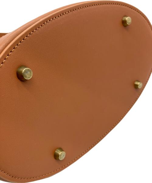 STARBUCKS COFFEE（スターバックスコーヒー）STARBUCKS COFFEE (スターバックスコーヒー) キャンバスショルダーバッグ ホワイト×ブラウンの古着・服飾アイテム