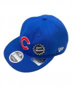 New Era×SAINT MICHAELニューエラ×セントマイケル）の古着「キャップ」｜ブルー
