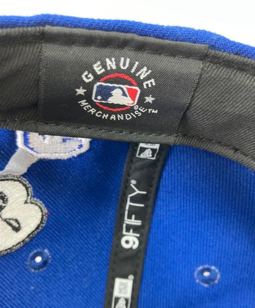 New Era（ニューエラ）New Era (ニューエラ) SAINT MICHAEL (セントマイケル) キャップ ブルーの古着・服飾アイテム