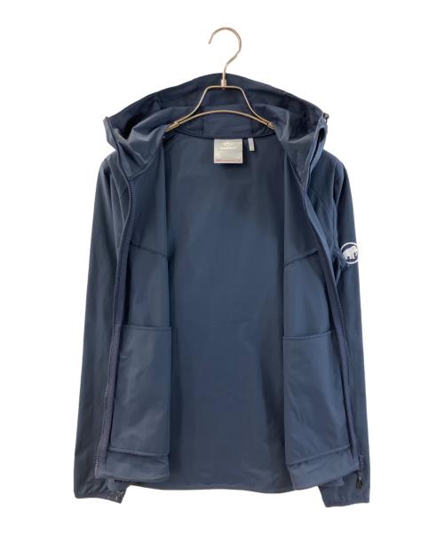 MAMMUT（マムート）MAMMUT (マムート) グラナイト ソフトシェル フーデッド ジャケット ネイビー サイズ:Sの古着・服飾アイテム