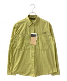 THE NORTH FACE（ザ ノース フェイス）の古着「L/S CLAD SHIRT / 長袖シャツ」｜グリーン