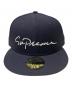 SUPREME (シュプリーム) New Era (ニューエラ) 18FW Classic Script Cap ネイビー サイズ:7 1/4：8000円