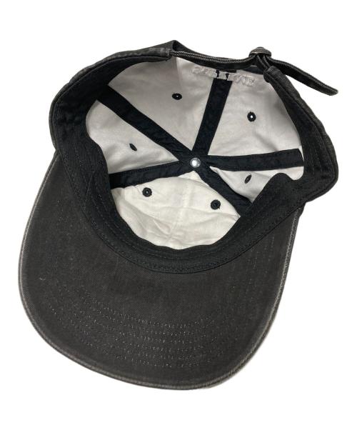 SUPREME（シュプリーム）SUPREME (シュプリーム) 25SS License plate 6-panel cap ブラックの古着・服飾アイテム