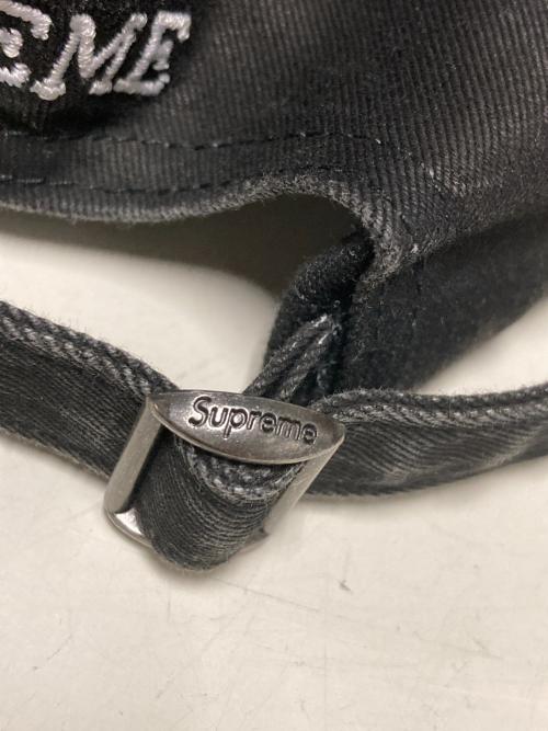 SUPREME（シュプリーム）SUPREME (シュプリーム) 25SS License plate 6-panel cap ブラックの古着・服飾アイテム