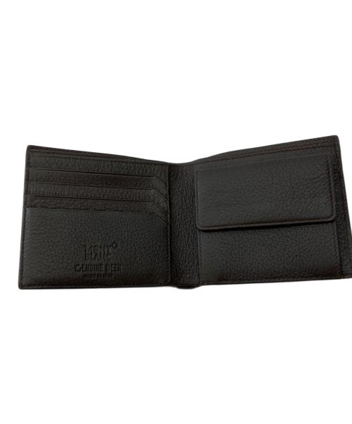 MONTBLANC（モンブラン）MONTBLANC (モンブラン) 2つ折り財布 ダークブラウンの古着・服飾アイテム