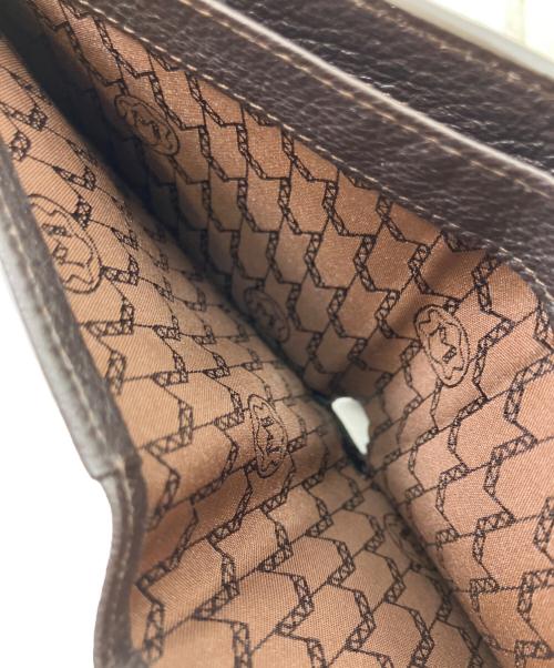 MONTBLANC（モンブラン）MONTBLANC (モンブラン) 2つ折り財布 ダークブラウンの古着・服飾アイテム