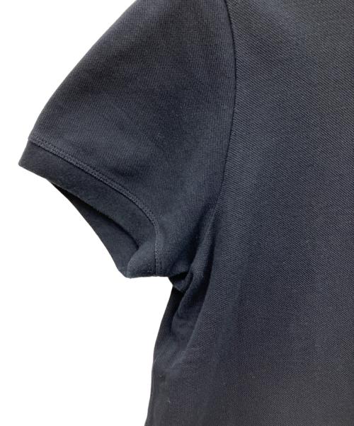 DIESEL（ディーゼル）DIESEL (ディーゼル) ポロシャツ ブラック×ブルー サイズ:Mの古着・服飾アイテム
