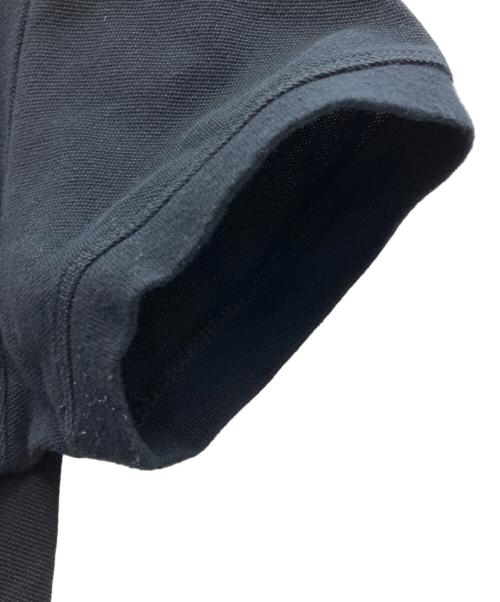 DIESEL（ディーゼル）DIESEL (ディーゼル) ポロシャツ ブラック×ブルー サイズ:Mの古着・服飾アイテム