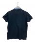 DIESEL (ディーゼル) ポロシャツ ブラック×ブルー サイズ:M：5000円