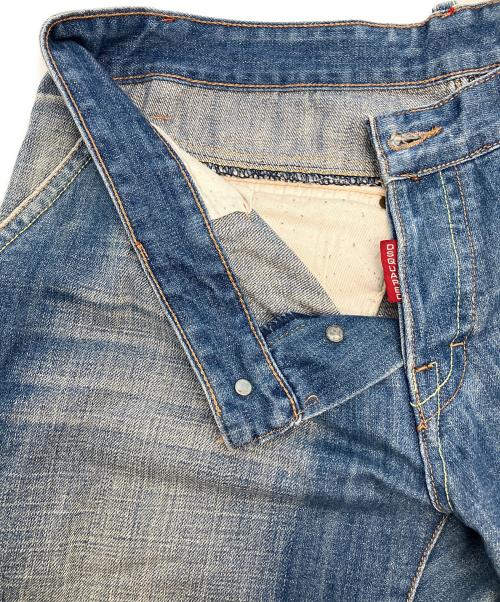 DSQUARED2（ディースクエアード）DSQUARED2 (ディースクエアード) デニムハーフパンツ インディゴ サイズ:48の古着・服飾アイテム