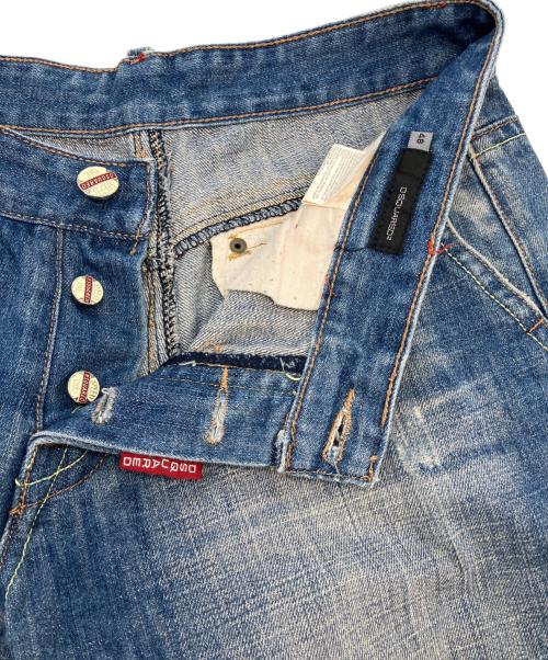 DSQUARED2（ディースクエアード）DSQUARED2 (ディースクエアード) デニムハーフパンツ インディゴ サイズ:48の古着・服飾アイテム