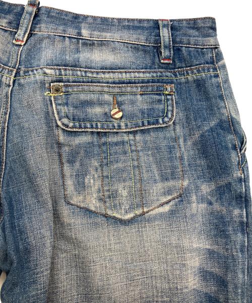 DSQUARED2（ディースクエアード）DSQUARED2 (ディースクエアード) デニムハーフパンツ インディゴ サイズ:48の古着・服飾アイテム