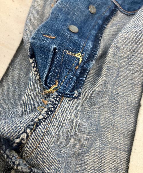DSQUARED2（ディースクエアード）DSQUARED2 (ディースクエアード) デニムハーフパンツ インディゴ サイズ:48の古着・服飾アイテム