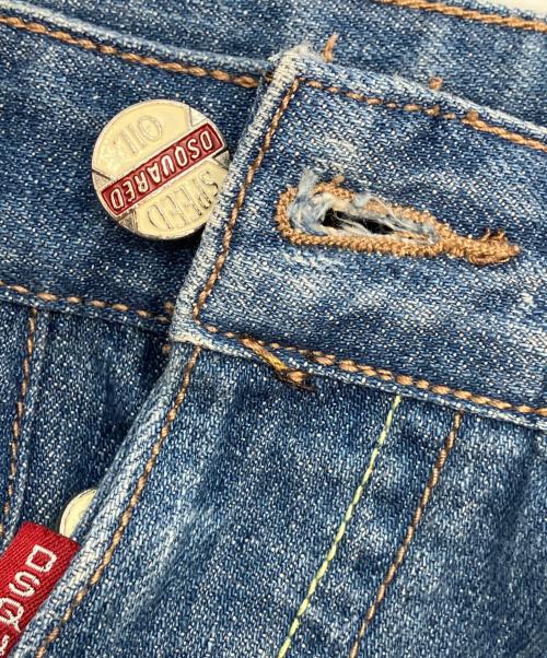 DSQUARED2（ディースクエアード）DSQUARED2 (ディースクエアード) デニムハーフパンツ インディゴ サイズ:48の古着・服飾アイテム
