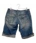 DSQUARED2 (ディースクエアード) デニムハーフパンツ インディゴ サイズ:48：5000円