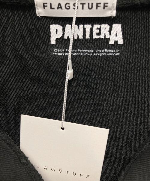 flagstuff（フラグスタフ）flagstuff (フラグスタフ) PANTERA (パンテラ) VULGAR DISPLAY OF POWER / プルオーバーパーカー ブラック サイズ:XL 未使用品の古着・服飾アイテム