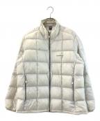 mont-bellモンベル）の古着「中綿ジャケット」｜ライトグレー