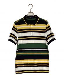 FRED PERRY（フレッドペリー）の古着「ポロシャツ」｜イエロー×グリーン