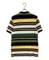 FRED PERRY (フレッドペリー) ポロシャツ イエロー×グリーン サイズ:M：4000円